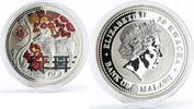 Malawi 20 kwacha Malawi 20 kwacha Lunar Calendar series Year of the Ox silver coin 2009 -