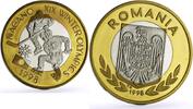 Romania 100 Lei Romania Nagano Olympic Games Hockey Piefort TRIAL PATTERN NiBrass coin 1998 -