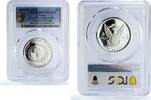 Sudan 5 pounds Sudan 5 pounds Khartum Summit Meeting Countermarks PR67 PCGS silver coin 1978 -