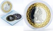 Tokelau 5 dollars Tokelau 5 dollars Zodiac Signs series Aquarius gilded silver coin 2012 -