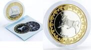 Tokelau 5 dollars Tokelau 5 dollars Zodiac Signs series Taurus gilded silver coin 2012 -