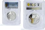 Ukraine 5 hryvnias Ukraine 5 hryvnias Fauna Cultural Monuments Auroch Gilt PR69 PCGS silver coin 2017 -