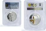 Ukraine 5 hryvnias Ukraine 5 hryvnias Fauna Cultural Monuments Snake Gilt PR69 PCGS silver coin 2017 -
