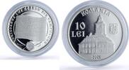 Romania 10 lei Romania 10 lei Letter Neacsu Campulung History Literature proof silver coin 2021 -