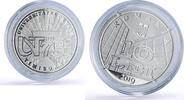 Romania 10 lei Romania 10 lei West University Timisoara History Science proof silver coin 2019 -