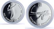 Croatia 200 kuna Croatia 200 kuna Athletics Tennis Atlanta Olympic Games proof silver coin 1996 -