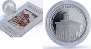 Romania 10 lei Romania 10 lei Stavropoleos Monastery Church Bucharest Religion proof silver coin 2024 -