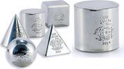 Somalia 1 dollar Somalia 1 dollar x 5 Cone Cylinder Cube Sphere Pyramid Geometrical Figures CuNi coins 2014 -