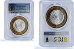 Mexico 100 pesos Mexico 100 pesos Estado Queretaro Arteaga State Federation MS64 PCGS bimetal coin 2004 -