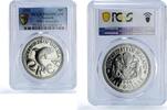 United Kingdom 50 cents Sealand 50 cents Orca Whale Sea Treasures Fantasy X#8.1 PR69 PCGS CuNi coin 1994 -