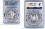 Germany 3 mark Germany Weimar 3 mark University Marburg History PR63 PCGS silver coin 1927 -