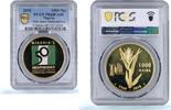 Nigeria 1000 naira Nigeria 1000 naira Independence Anniversary History PR68 PCGS silver coin 2010 -
