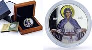 Niue 2 dollars Niue 2 dollars Virgin Mary Orthodox Shrines Religion Art proof silver coin 2011 -
