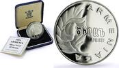 Armenia 25 dram Apricot Fruit Flora KM-59 proof silver coin 1994