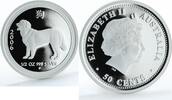 Australia 50 cents Australia 50 cents Year of the Dog Lunar Series I proof silver coin 2006 -