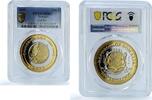 Somalia 250 shillings Somalia 250 shillings Galileo Galilei Science Space MS 67 PCGS trimetal coin 2009 -