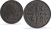 Spain 8 maravedis 1850 Spain 8 maravedis Isabella II Jubia Mint KM-&acirc;&macr;53... 421.69 US$ free shipping