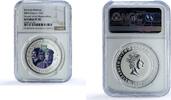 Cook Islands 2 dollars Cook Islands 2 dollars Hound Baskervilles Sherlock Holmes MS 70 NGC silver coin 2007 -