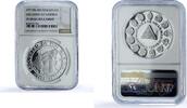 Nicaragua 1 cordoba Nicaragua 1 cordoba Ibero-American KM-77 Dos Mundos PF 69 NGC silver coin 1991 -