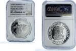 Philippines 50 pisos Philippines 50 piso Security Plant Complex KM-218 PF 69 NGC silver coin 1977 -