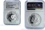 United Kingdom 1 dollar Sealand 1 dollar Orca Whale Sea Treasures Fantasy X#9 PF 69 NGC silver coin 1994 -