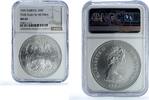 Turks and Caicos Islands 20 crowns Turks Caicos Islands 20 crowns Queen Victoria KM-14 MS 69 NGC silver coin 1976 -