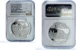 Ukraine 10 hryvnias Ukraine 10 hryvnias Ternopil KM-785 Anniversary City PF 69 NGC silver coin 2015 -