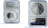 Uruguay 50000 pesos Uruguay 50000 pesos Ibero-American KM-100 Flags PF 69 NGC silver coin 1991 -