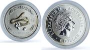 Australia 1 dollar 2001 Australia 1 dollar Year Snake Gilt KM-536 Lunar ... 1,580.06 元 免费寄运