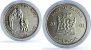 Zambia 5000 kwacha 2001 Zambia 5000 kwacha Elephant Matte KM-117 Wildlif... 2,149.93 元 免费寄运