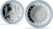 Malta 5 liri 1981 Malta 5 liri Year of the Child KM-53 UNICEF proof silv... 628.89 元 免费寄运