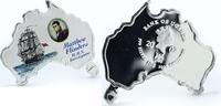 Uganda 5000 shillings Uganda 5000 shillings Matthew Flinders H.M.S Investigator proof silver coin 2002 -