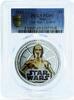Niue 1 dollar Niue 1 dollar Star Wars series C - 3PO PL69 PCGS silverplated coin 2011 -