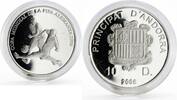 Andorra 10 diners Andorra 10 diners Football World Cup in Germany proof silver coin 2006 -
