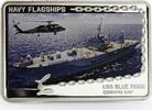 Tanzania 500 shillings Tanzania 500 shillings Navy Flagships series USS Blue Ridge silver coin 2014 -