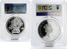Niue 2 dollars Niue 2 dollars Star Wars series Death Star PR70 PCGS silver coin 2011 -
