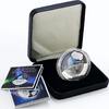 Fiji 10 dollars Fiji 10 dollars Meteorites series Canadian Abee colored proof silver coin 2012 -