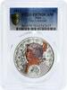 Niue 1 dollar Niue 1 dollar Alphonse Mucha Zodiac Series Leo PR70 PCGS color silver coin 2011 -