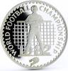 Lesotho 10 maloti Lesotho 10 maloti Football World Cup in Spain proof silver coin 1982 -