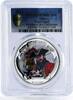 Niue 2 dollars Niue 2 dollars Caribbean Pirates Blackbeard PR70 PCGS colored silver coin 2011 -