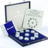 Bermuda 25 cents Bermuda set of 11 coins 375th Anniversary of Settlement silver coins 1984 -