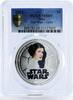 Niue 1 dollar Niue 1 dollar Star Wars series Princess Leia MS69 PCGS colored copper coin 2011 -
