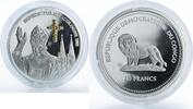 Congo 10 francs Congo 10 francs Benedictus XVI Cologne silver coin 2005 -