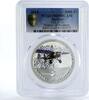 Burundi 5000 francs Burundi 5000 francs PZL P11 Plane Aviation PR69 PCGS silver coin 2014 -