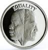 Zambia 500 kwacha Zambia 500 kwacha Equality Man Woman proof silver coin 1994 -
