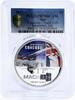 Niue 2 dollars Niue 2 dollars Passenger Jet Concorde - Mach PR70 PCGS colored silver coin 2011 -