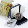 Niger 1000 francs Niger 1000 francs Alfonso Mucha Flirt Art colored silver coin 2012 -