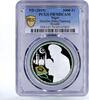 Niger 1000 francs Niger 1000 francs Muslim Baby-Naming Round PR70 PCGS proof silver coin 2015 -