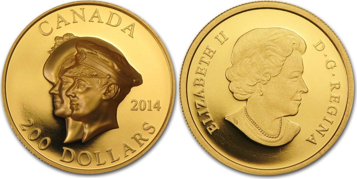 200$ Canada 2014 – $200 75th Anniversary of the First Royal Visit