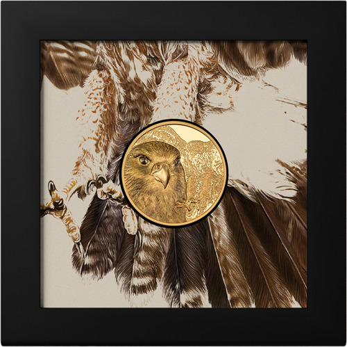 Mongolia 2023 25000 Togrog MONGOLIAN FALCON 1 oz Pure Gold Mongolia 2023 25000 Togrog MONGOLIAN FALCON 1 oz Pure Gold